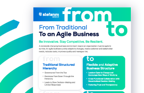FromTo_Agile Business Concept Infographic