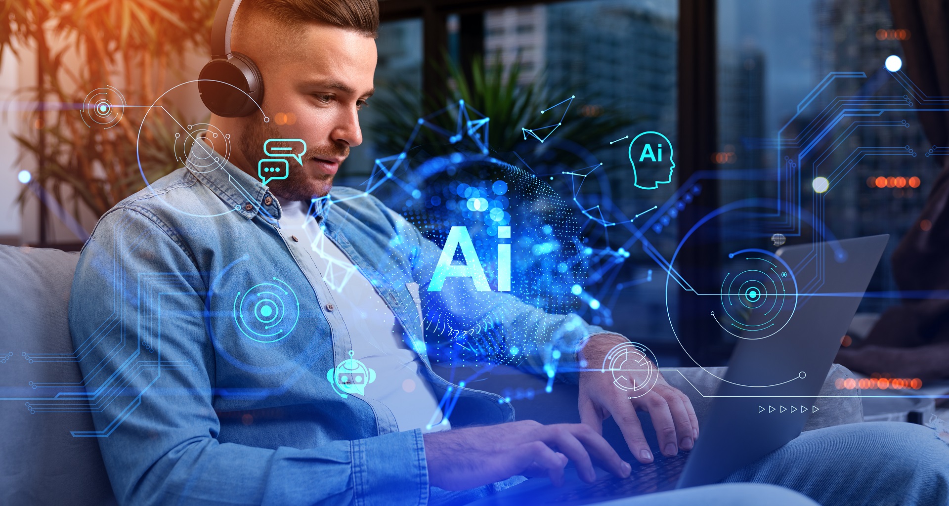 Inteligencia Artificial IA Digital workplace
